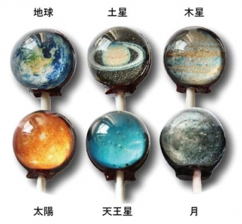 セブンネットで限定発売されたVintage ConfectionsのPlanet Lollipops(惑星キャンディ)